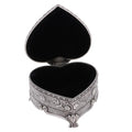Heart Jewelry Box Container Retro Jewelry Container Trinket Case Holder Organizer  Storage European Style for Home Decor