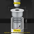 70-75mm Silicone Drains Kitchen Sink Plug Sewer Pipe Sealing Ring Water Plug Floor Drain Shower Stopper Bathroom Accessories
