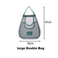 Reusable Storage Bags Kitchen Hanging Mesh Bag Home Fruit And Vegetable Storage Net Bag For Ginger Garlic Potatoes Onions