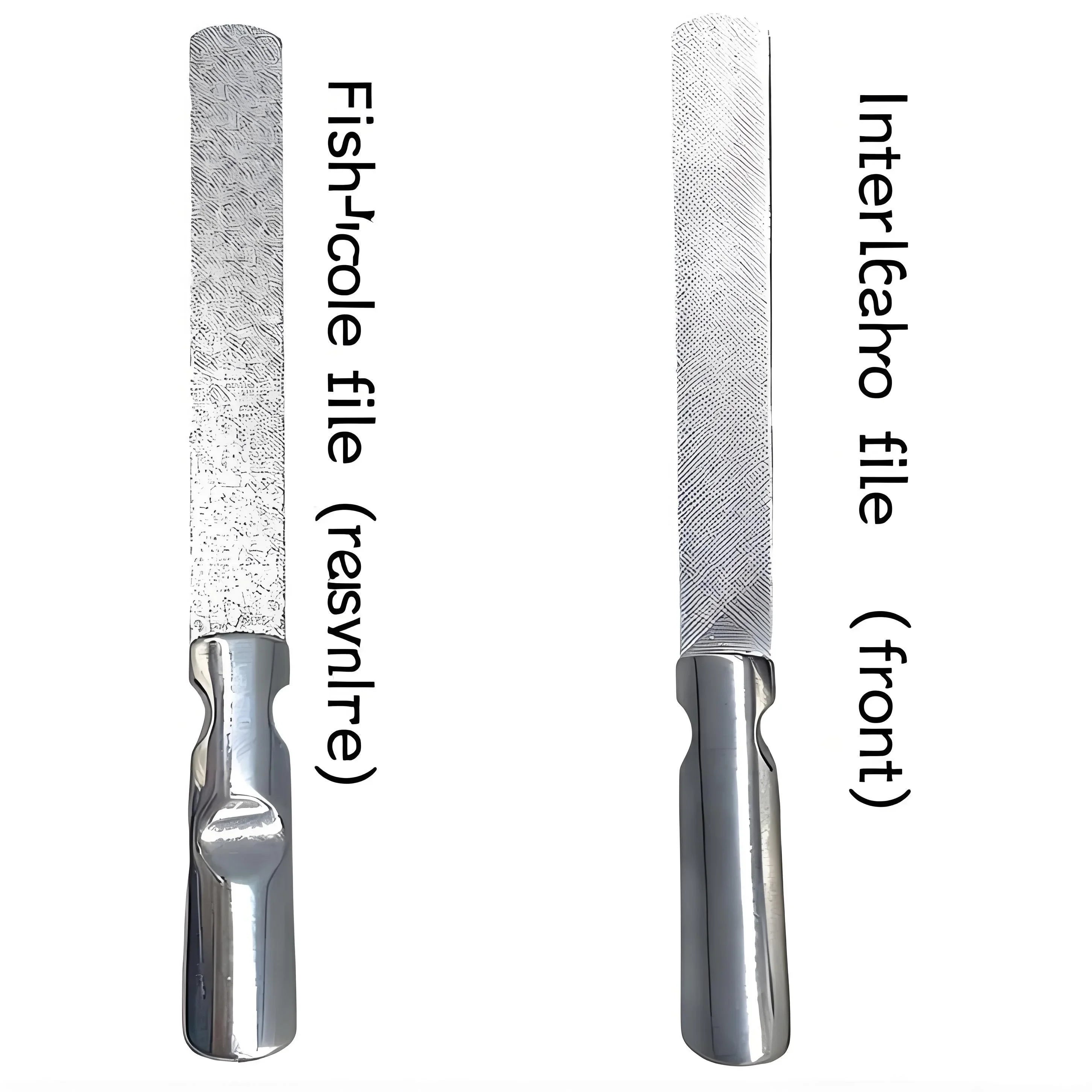 Stainless Steel Nail Files Manicure Pedicure Grooming For Professional Finger Toe Nail Care Tools