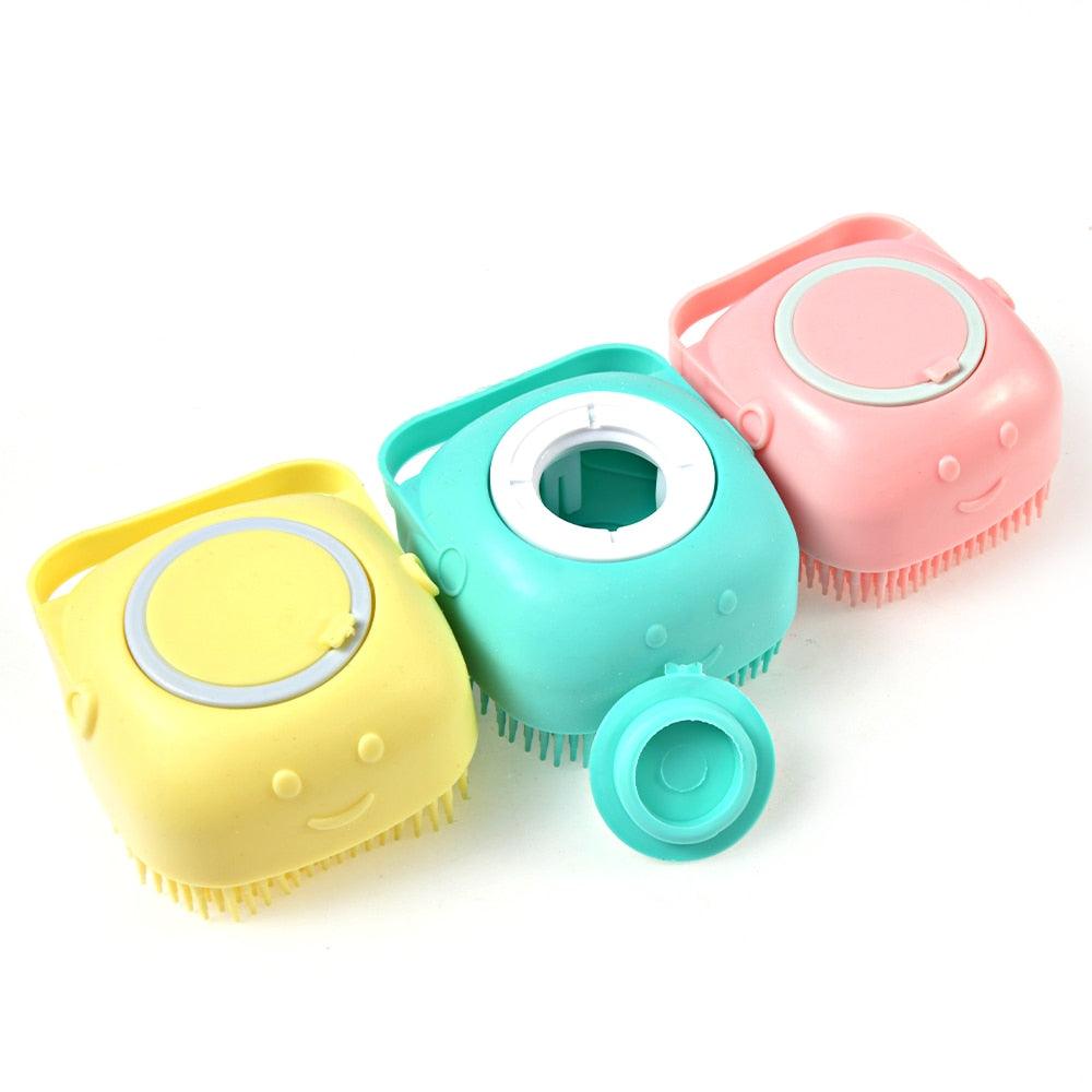 Dog Bath Massage Brush