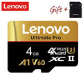 Lenovo Extra Large 512GB SD Cards TF Cards Memory Card Micro TF SD 128GB A2 64GB Quick Access for Surveillance/Laptop