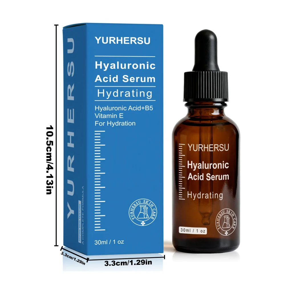 3.0% Hyaluronic Acid Serum 1oz, Deep Hydration for Face, Anti Wrinkle, Plumping & Firming, Dry Skin Care, Vegan