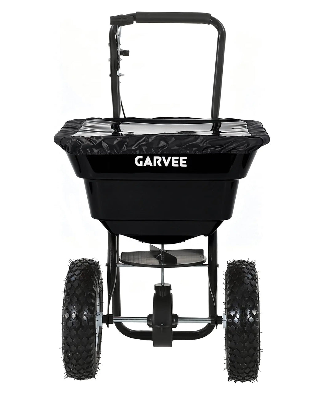 HiMISS Heavy Duty 80Lb Lawn Spreader Walk Behind Broadcast Spreader