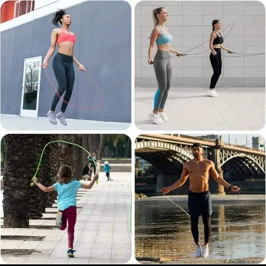 Non Slip PVC Jump Rope | Speed Training Fitness Tool