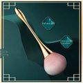 Small Fluffy Soft Powder Brush for Blush & Setting Powder, Waist Design Beauty Tool