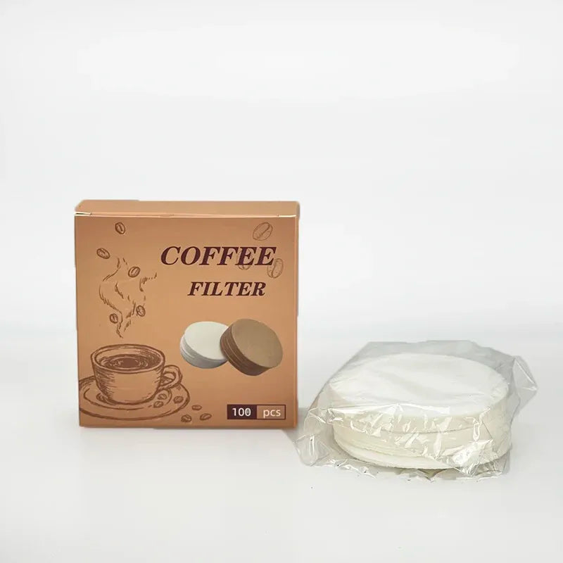 Coffee Filter Paper Espresso Paper Filters 51mm 53mm 58mm 100pcs Puck Screen For Delonghi Breville Portafilter Machine Tools