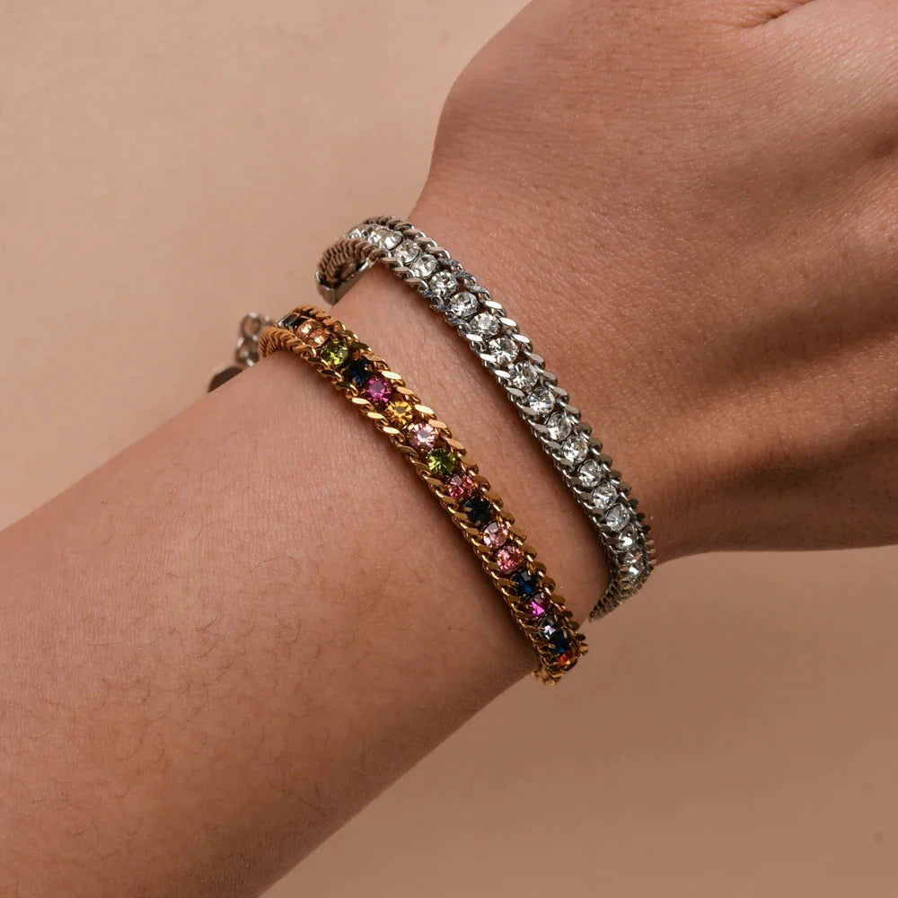 Crystal Cubic Zirconia Bracelet