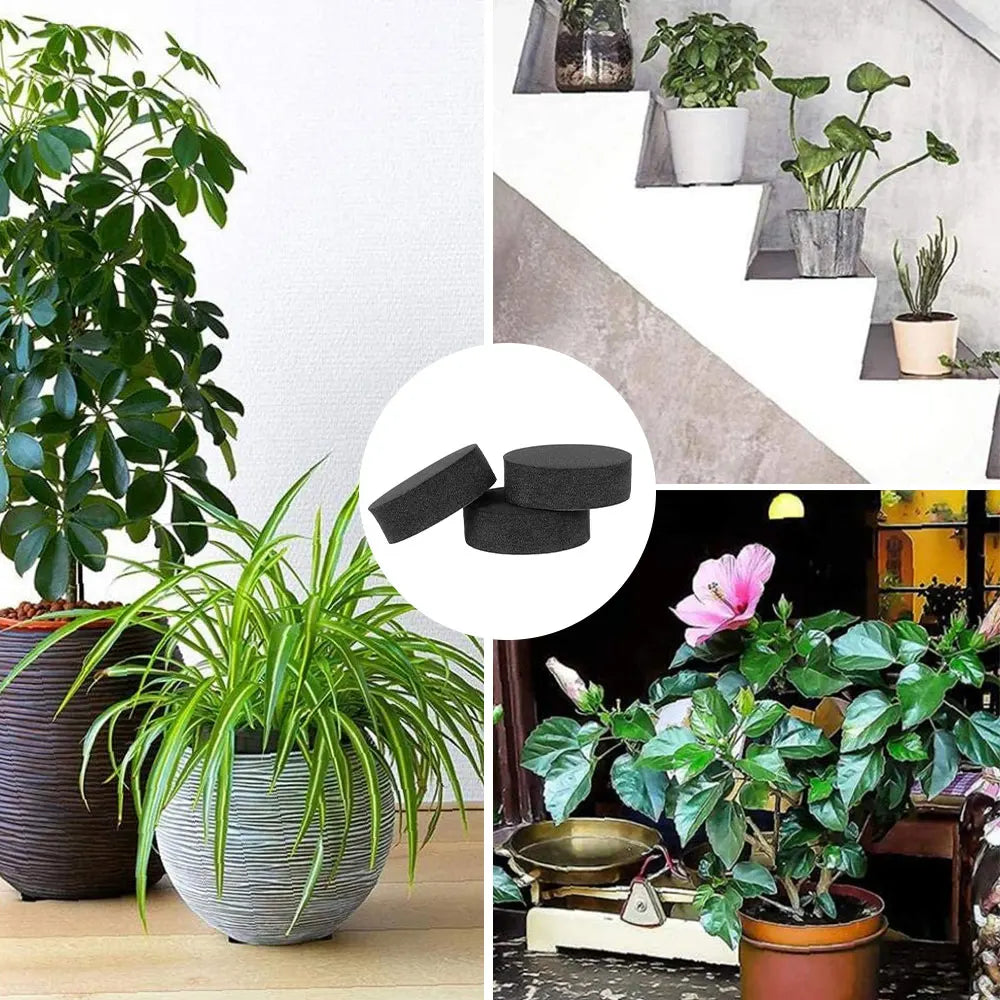40/160Pcs Flower Pot Feet Round EVA Invisible Flower Pot Risers Kit Self-adhesive Non-slip Pot Lifters Garden Supplies Accessory