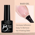 LILYCUTE 7ML Jelly Amber Gel Nail Polish Brown Crystal Translucent Dull Color Nail Art Gel Semi Permanent UV Gel Polish Varnish