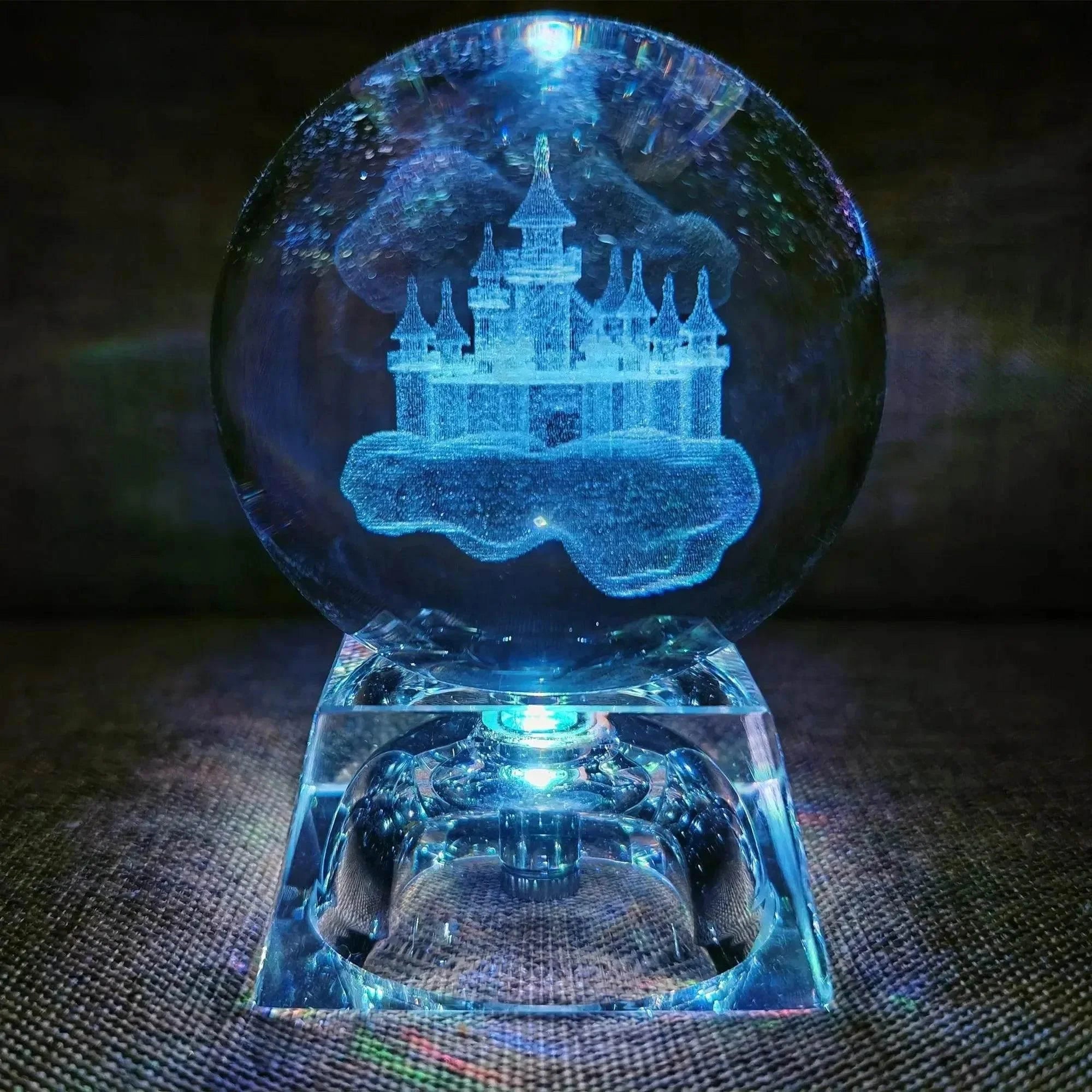3D LED Crystal Ball Collectible