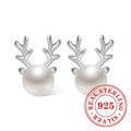 Cute Antler Stud Earrings For Women