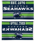 Seattle Seahawks Flag 3x5 Est 1976