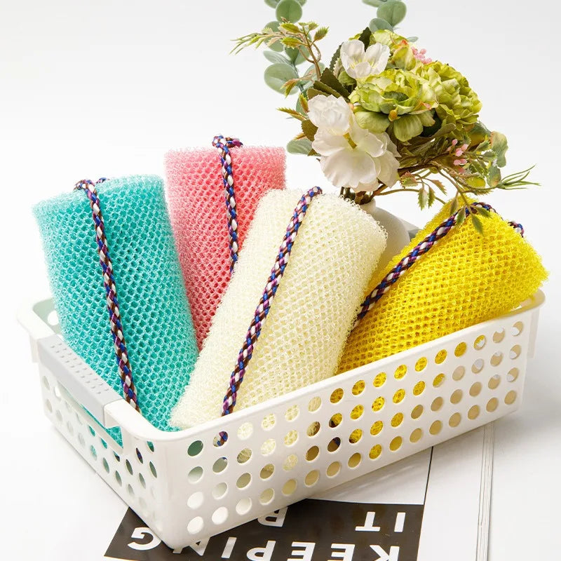 African Net Bath Sponge Shower Puff for Back Gant Exfoliating African Sponge Netsponge Shower Foam Towel