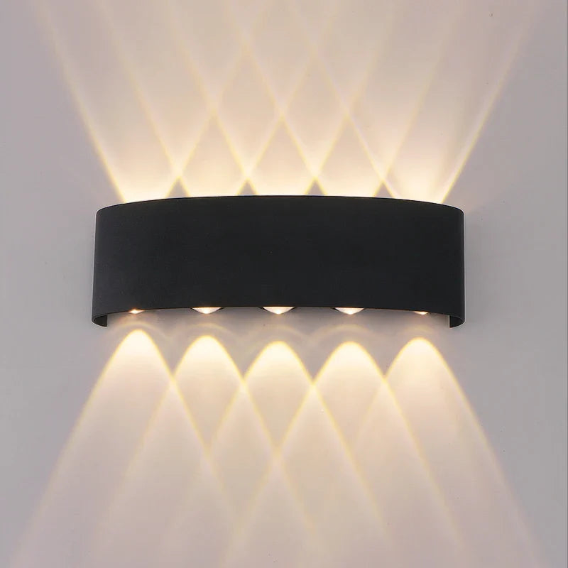 Up Down LED Wall Lamp Waterproof Modern Wall Light for Bedroom Living Room Corridor Balcony Indoor Outdoor Home Decor Lighting