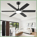 Ceiling Fan With Lights, Quiet DC Motor, Reversible Blades