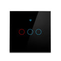 Work with Tuya WIFI Smart Home Switch Light Wall US/EU Glass Touch Panel Voice Wireless Remote Control by Alexa Google Home