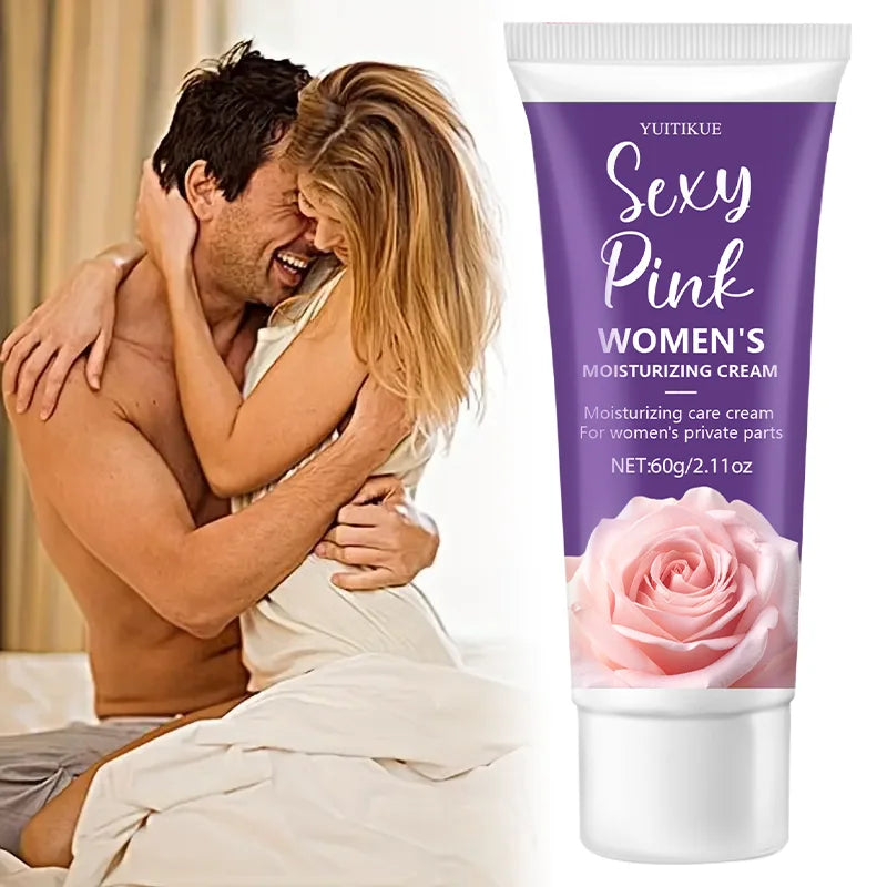 60g Female Intimate Cream - Moisturizing and deodorizing, smooth application, women's happiness and health, high-end beauty, sel
