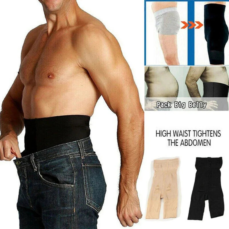 Sculpt & Support: Men's High-Elasticity Comfort Shapewear