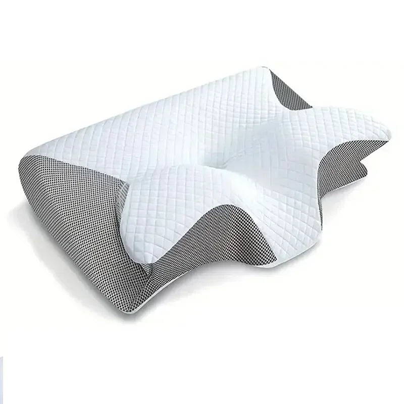 High Quality Memory Foam Cervical Pillow, 2 in 1 Ergonomic Contour Orthopedic Pillow for Neck Pain Support Pillows