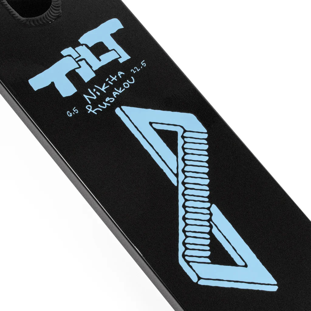 Tilt Selects Nikita Pro Scooter Deck 6.5″X22.5″ - Metallic Black