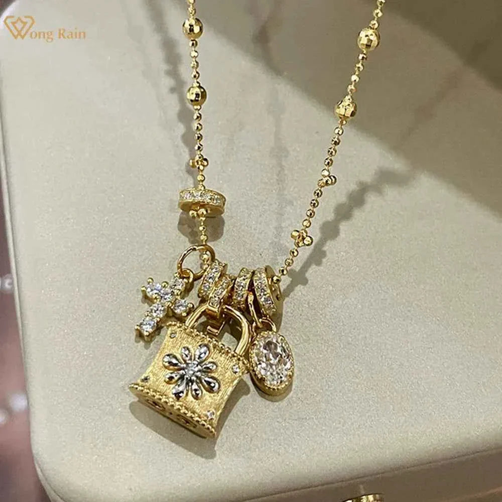 Cute Lock Pendant Necklace