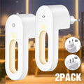 LED Plug Night Light EU/US  Wall Socket Lamp With Twilight Sensor Energy Saving Kids Room Bedroo Portable Night Lights