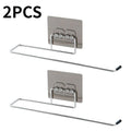 4/1PCS Kitchen Paper Holder Towel Storage Hook Toilet Paper Holder Towel Stand Storage Rack Tissue Holder Bathroom Organizer