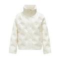 Semir Down Jacket Women Thin Houndstooth Loose 2024 New Winter Waterproof Windproof Stand-Up Collar Wear Down Jacket