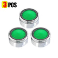 3pcs Brass Water Saving Faucet Tap Aerator Replaceable Filter Mixed Nozzle 24mm Thread Bathroom Faucet Bubbler Bathroom Parts