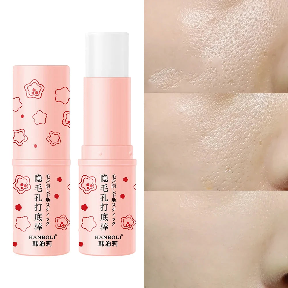Invisible Pore Cream Moisturizing Facial Matte Prime Invisible Pore Primer Stick Smooth Brighten Face Skin Oil Control Care