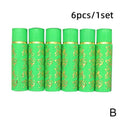 6PCS/Box Lipstick Dark Green Magic Lipgloss Lipstick Long Lasting Waterproof Butterfly Lip Tint Cosmetics Makeup Maquiagem