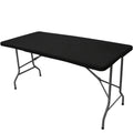 Polyester Rectangular Elastic Universal Tablecloth Protective Cover For Home Parties, Banquets, Picnics, Wedding Decorations