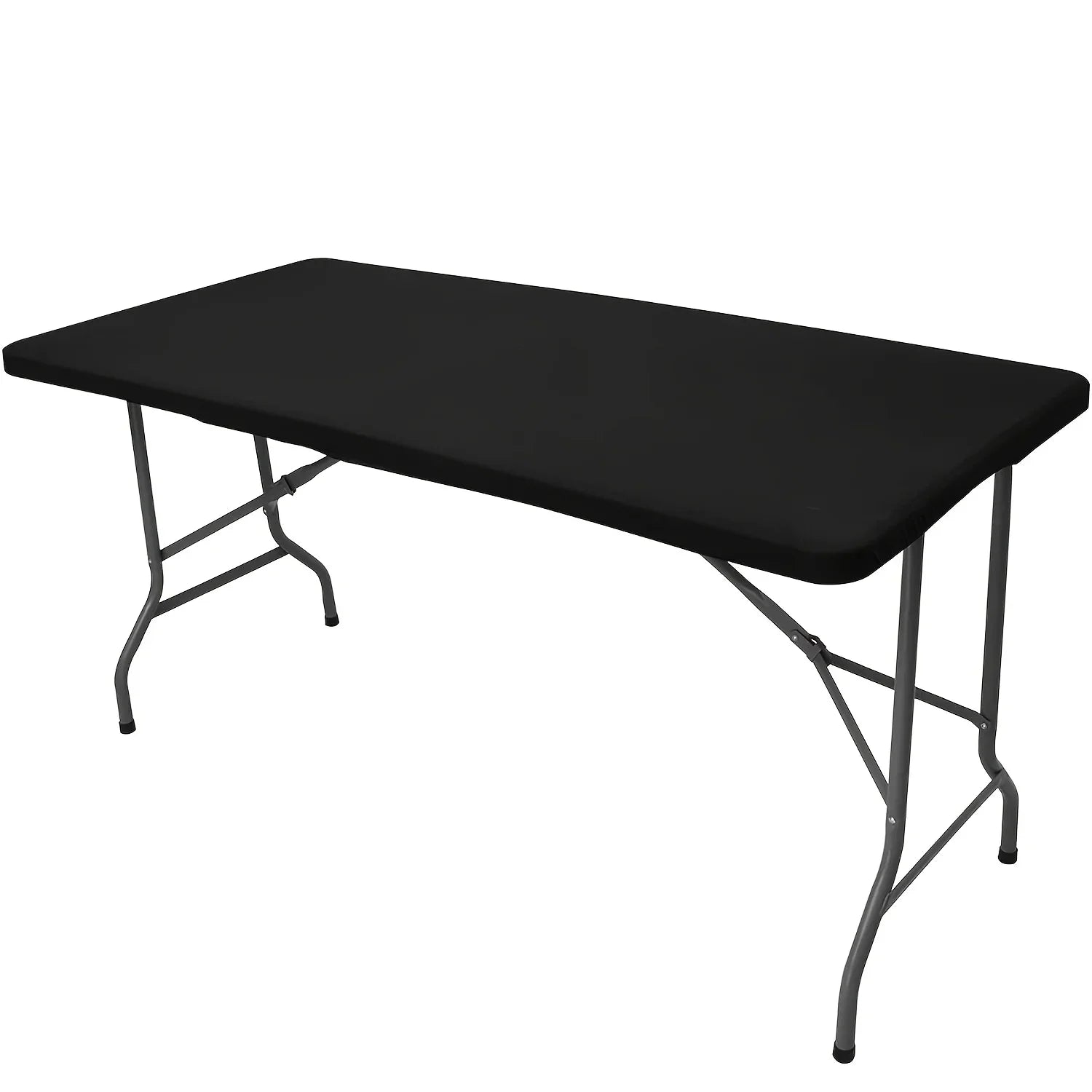 Polyester Rectangular Elastic Universal Tablecloth Protective Cover For Home Parties, Banquets, Picnics, Wedding Decorations
