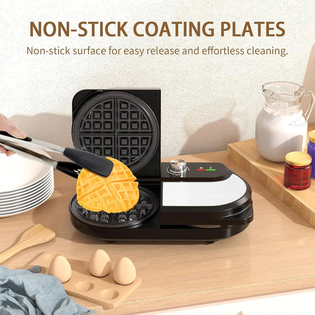 Belgian Waffle Maker 1400W For Breakfast And Snacks