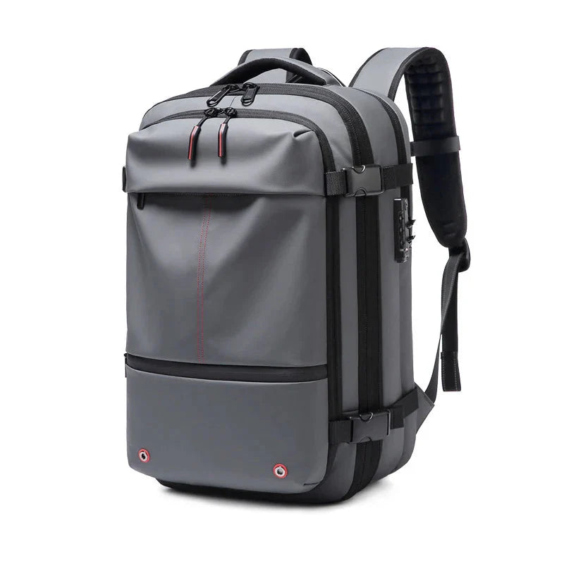 Men's 17 Inch Laptop Backpack Vacuum Compression