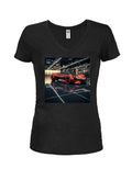 Shiny Future Juniors V Neck T-Shirt