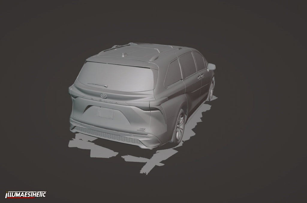 Toyota Sienna XSE (XL40) 3D Scan (2021+)