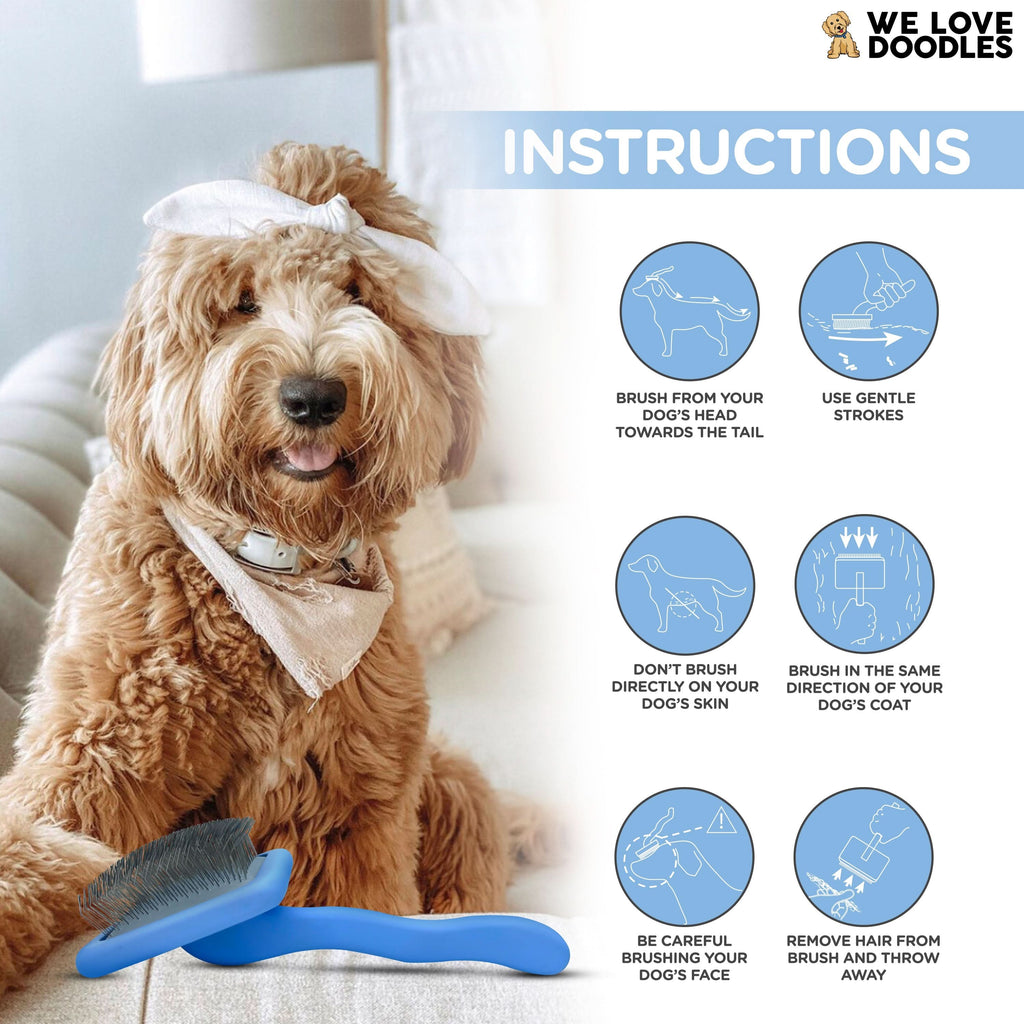 Dog Brushes: Ultimate Brush Pack – Slicker, Pin Brush & Dematting Comb