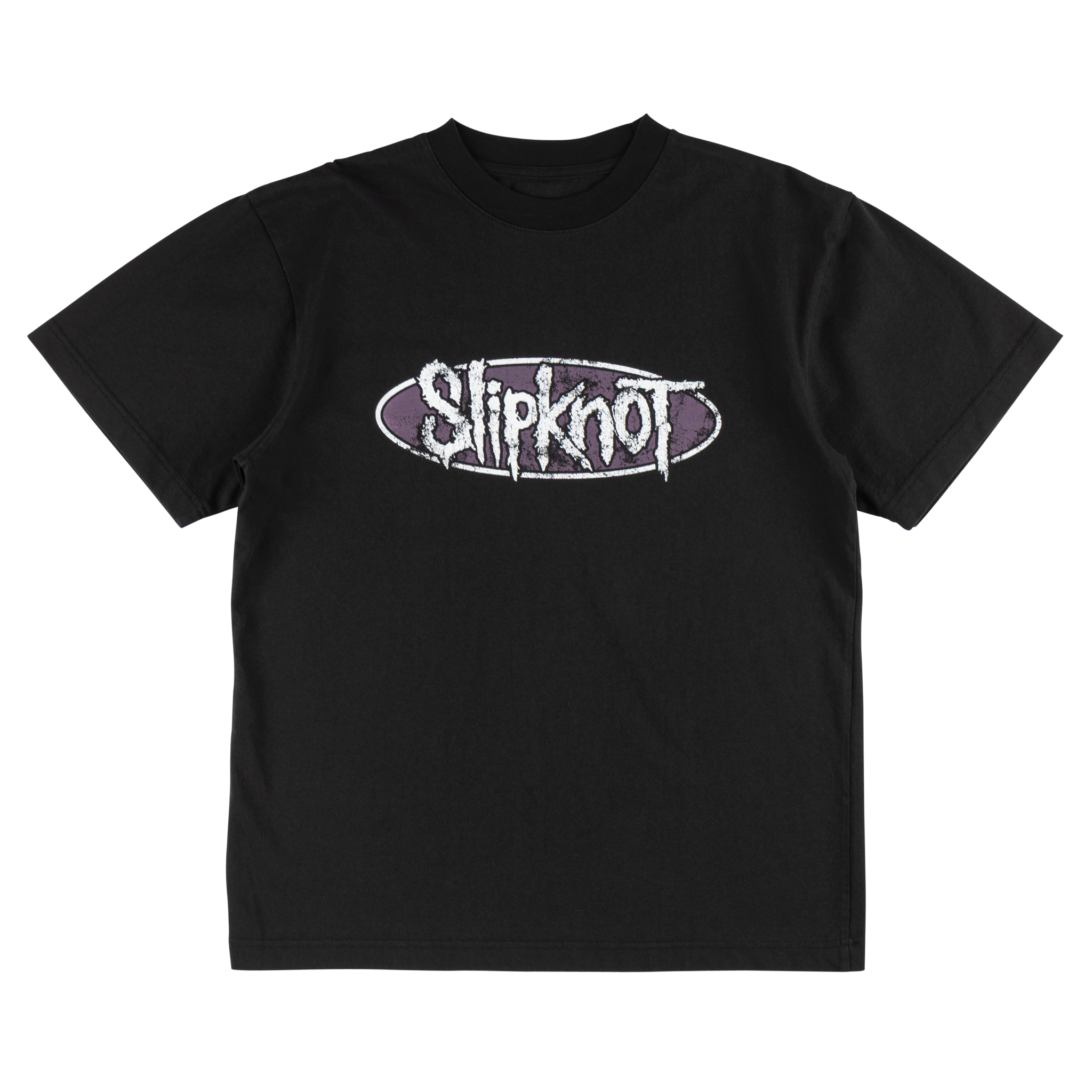 Welcome x Slipknot Annihilation Boxy Garment-Dyed Tee - Black