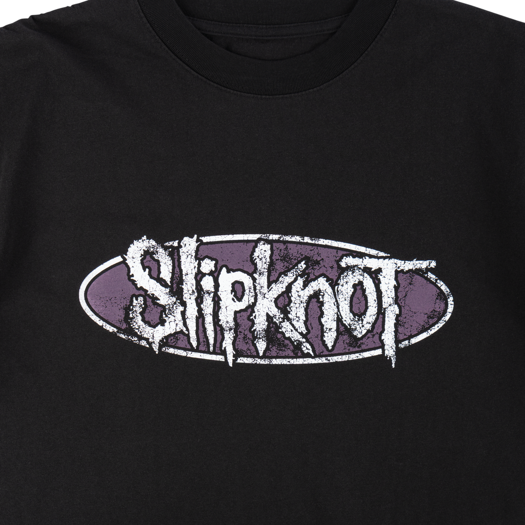 Welcome x Slipknot Annihilation Boxy Garment-Dyed Tee - Black