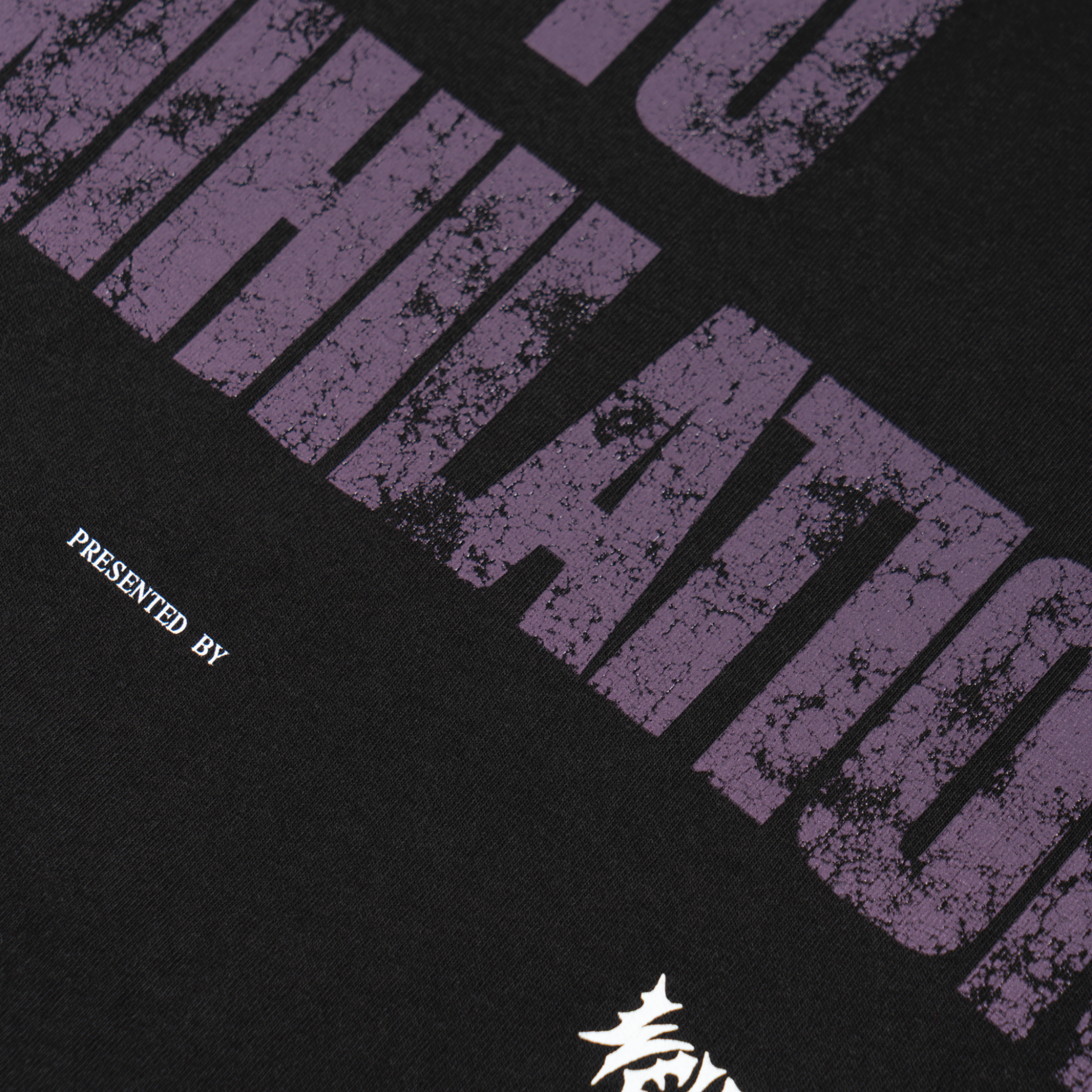 Welcome x Slipknot Annihilation Boxy Garment-Dyed Tee - Black