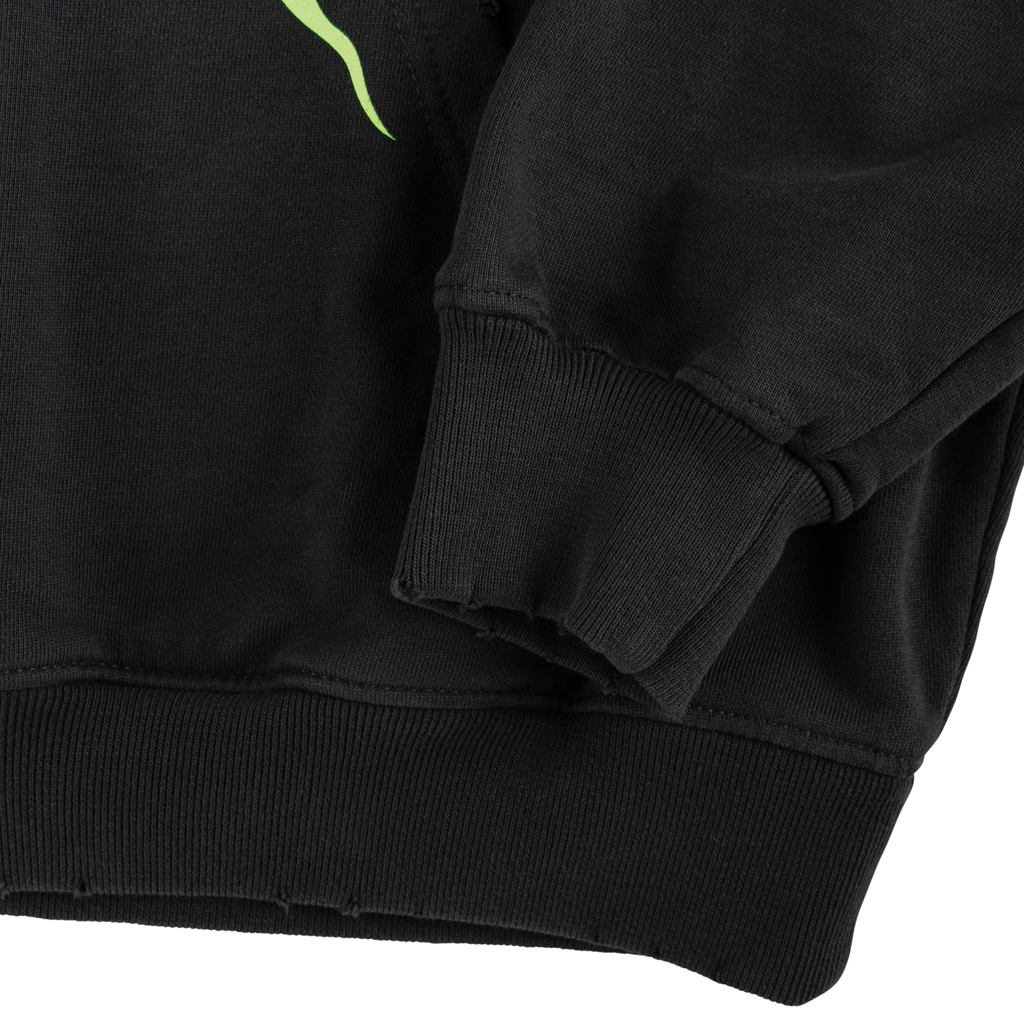 Welcome x Slipknot Ravenous Distressed Sun Fade Hoodie - Black Fade