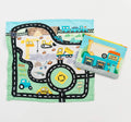 Toy Car Mat with Cars - All-in-One Travel Play Set