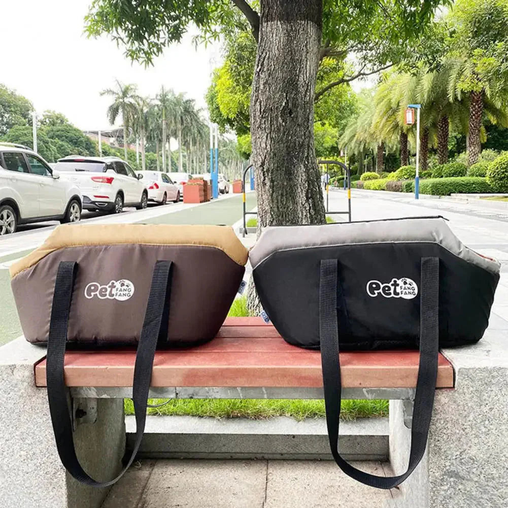 Soft sided Adjustable Pet Bag.