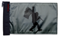 Bigfoot USA 12"x18" Forever Wave Flag for Jeep Wrangler CJ-7 and CJ-8 1976-1986