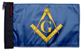 Freemasons 12"x18" Forever Wave Flag for Jeep Wrangler YJ 1986-1995