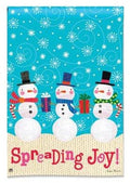 Spreading Joy Christmas Garden Flag