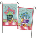 Spring Blooms Garden Flag 2 Sided Simple Pleasures