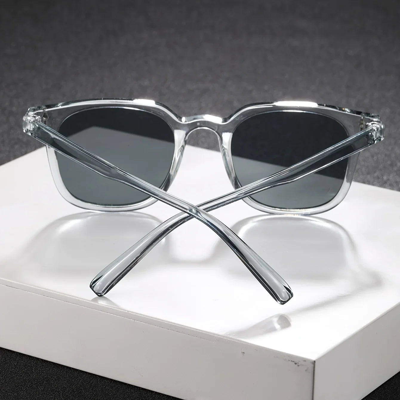 Square Transparent Shades
